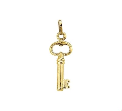 Geelgouden Hanger sleutel 4001701