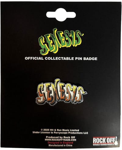 Genesis - Classic Logo Pin - Multicolours