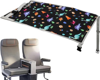Vliegtuig Kinderbed - Reisbed Peuters - Comfortabel Slapen - Opvouwbaar Draagbaar - 76x44.5 cm