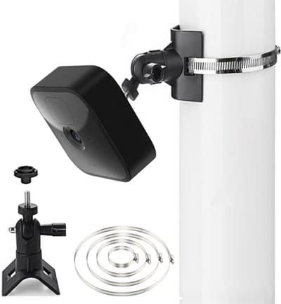 Verstelbare 360° Wandhouder voor Blink Camera's - Thuisbeveiliging met 4 Klemringen