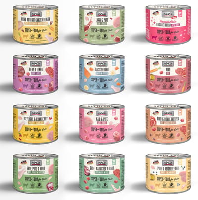 MAC’s Kattenvoer Natvoer Blik Mixpakket 60 x 200g + kattensnoepjes