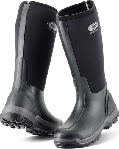 Grubs rubberlaarzen Frostline Unisex Classic Wellies Zwart