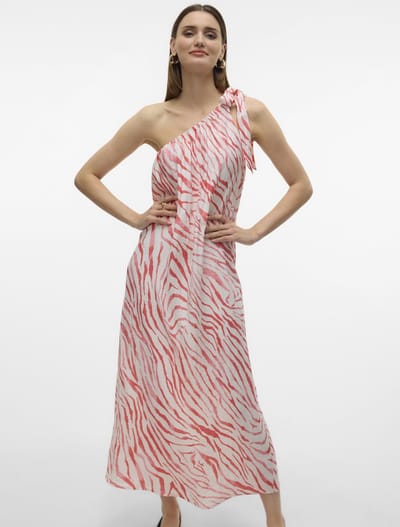 VERO MODA - VMDORA DESY O/S ANKLE DRESS WVN BTQ GA - Dames - Maxi jurken