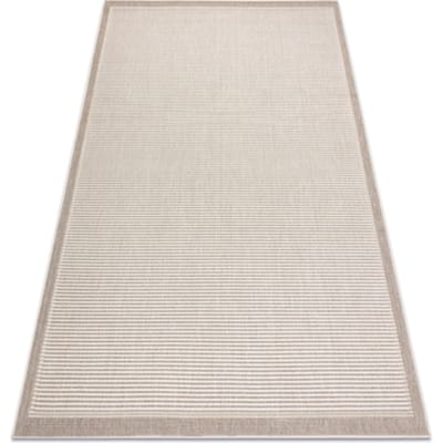 Kleden Rugsx Tapijt SPRING 20411558 lijnen , kader Sisal 120x170 cm