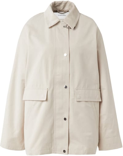 Dames Button-up Katoenmix Jas COMMA Fiel
