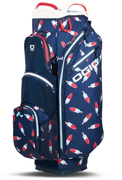 Ogio All Elements Silencer Waterdichte Golftas - Cartbag - Rocket Pop