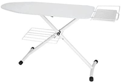 Strijkplank met Wasrek en Wielen - 122 x 43.5 cm