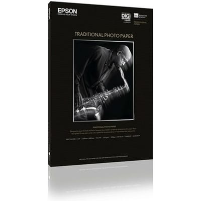 Epson pakken fotopapier Traditional Photo Paper, DIN A2, 330g/m, 25 Vel