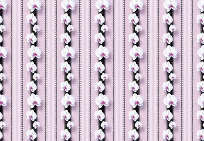 Fotobehang Flowers Floral | XXXL - 416cm x 254cm | 130g/m2 Vlies