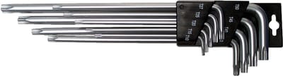 SW-Stahl 5-sterren Stiftsleutel 9-delig T10 - T50, 04494L