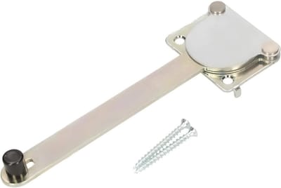 Magnetische raamgrendel - Kantelregelaar - Ventilatie - Verstelbare raamopening - 60 x 181 mm - Zilverkleurig