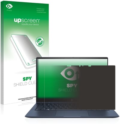 upscreen - privacy screenprotector voor HP Elite Dragonfly G2 - Folie Beschermfolie Blauwlichtfilter