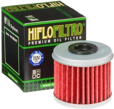 HIFLO OIL FILTER, HF116 Honda CRF250 CRF450 CRF150 Oliefilter