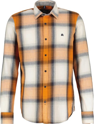 Lerros - Heren Overhemd - 24810481 - 948 Pumpkin Orange