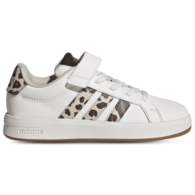 Adidas Grand Court 3.0 Peuterschoenen - Wit - Maat 33.5 - Mesh/Synthetisch