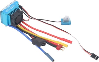 Krachtige 80A Brushless ESC voor RC Auto en RC Boot, Waterdicht met Uitstekende Remprestaties en Elektronische Snelheidsregeling