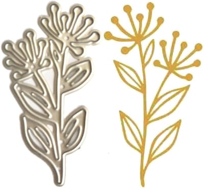 Papier Snijmal - Knutselmal Stans - Kaarten Maken - Duurzaam Koolstofstaal - 3.3x5.9cm - Type 9