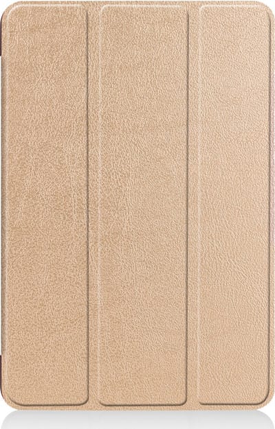 Hoesje - Geschikt voor Apple iPad Air 6 (2024) - 11 inch - 6e Generatie - M2 - Dun & Stevig - Trifold Bookcase - Hard Cover - Hardcover Book Case - Tablet Hoes - Goud