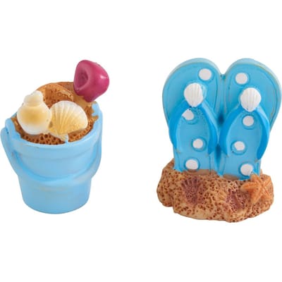 Miniatuur emmer & slippers
