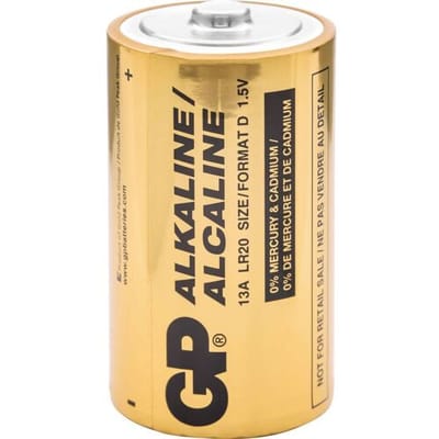 GPIND13AB D batterij (mono) Alkaline 1.5 V 120 stuk(s)