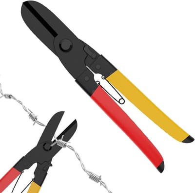 Plaatmetaal Snijder - Blikschaar - Metaal Bewerken - Hefboom Mechanisme - 25 cm - Zwart