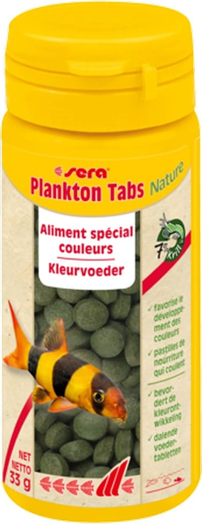 Sera - Visvoer - Plankton Tabs Nature - 50 ml