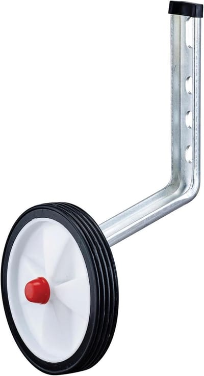 Universele Stabilisator - Steunwieltjes Fiets - Veilig Fietsen Leren - Multi Fit Systeem - 12-20 inch - Wit