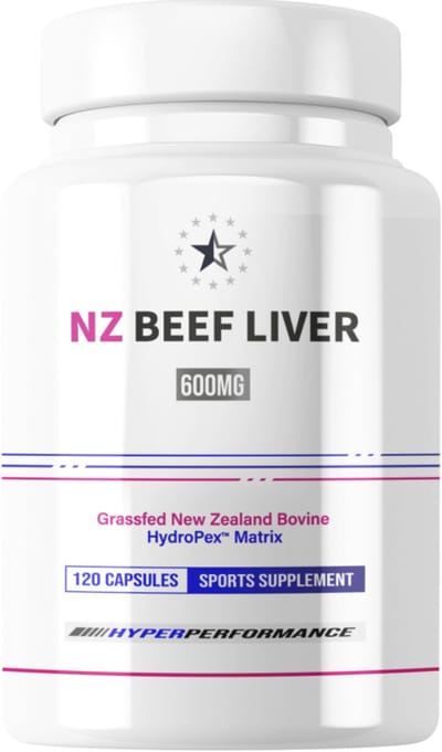 Beef Liver (New Zealand Bovine) met HydroPex™ - 120 V-Capsules (600mg) - Apex®