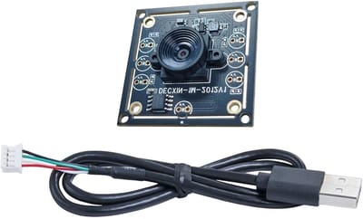 USB Cameramodule - Groothoeklens Module - Gezichtsherkenning - Hoge Frame Snelheid - 1280 x 720p - Zwart