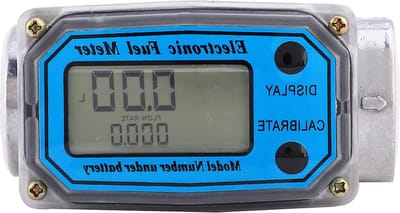 Digitale Turbine Flowmeter 15-120L/min - LCD Meter voor Brandstof - Ureum Kerosine Benzine