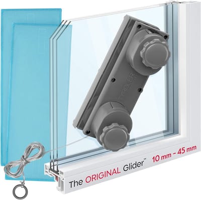 Magnetische Raamreiniger - Dubbelzijdig Glasreiniger - Ramen Zemen - Verstelbare Kracht Controle - Voor Glas 10-45mm