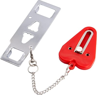 Draagbaar Deurslot - Veilig - Zelfverdediging - Deurstopper - Reis Slot Deur - solide high-performance slot - perfect voor reizen - hotel - thuis - school