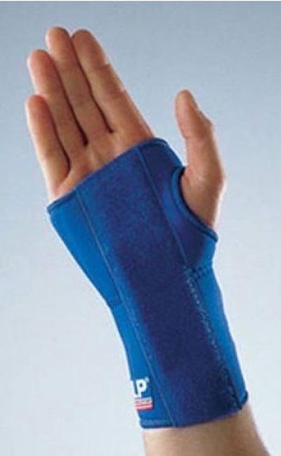 LP Support Polsbrace - Links - Blauw