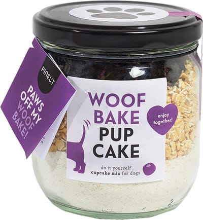 Pineut ® Hondensnacks - Woof Bake Pupcake - Lekkere honden snacks voor de hond (en baas) - DIY Cadeau - Verjaardag Hond - Verantwoorde hondenkoekjes - Perfect Dierendag cadeautje