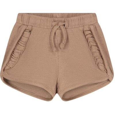 Prénatal peuter short - Meisjes - Donkerbruin - Maat 80