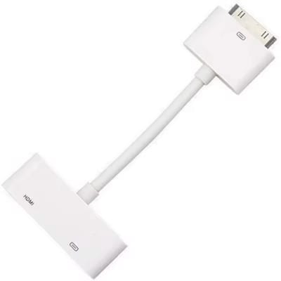 HDMI naar 30 Pin Adapter - Geschikt voor Apple - HDMI naar Digitale 30 Pin converter - Wit - CHPN