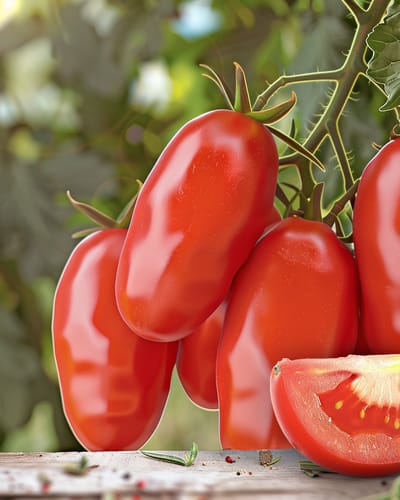 2 sets - Tomaat Super Roma Vf Zaden Solanum Lycopersicum Eenjarig
