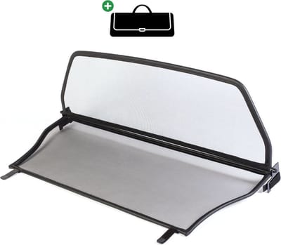 Windscherm Opel Astra F | 1994-2000 | incl. luxe opbergtas | Zwart