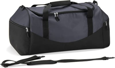 Quadra Reistas Holiday - 62x30x30 cm - 3 vakken - zwart/grijs - weekendtas - sporttas
