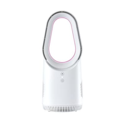 TRONIC® Bladloze Mini Ventilator 30,5 cm - Wit - Vermogen: 6 W - Aantal standen: 3 - Afmetingen: 13 x 30,5 cm