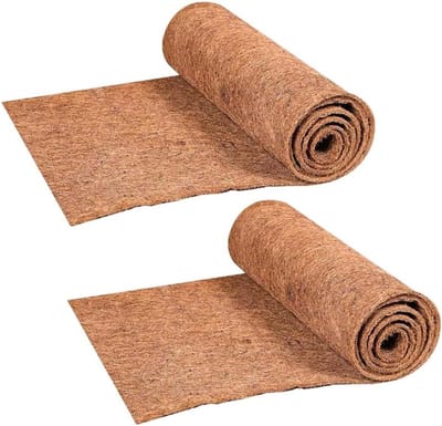 Plantenmat Kokos - Tuinvulling Isolatie - Planten Beschermen - Thermisch Ademend Ontwerp - 2 stuks 50 cm - Bruin