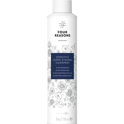 Four Reasons No Nothing Sensitive Super Strong Hairspray 300ml