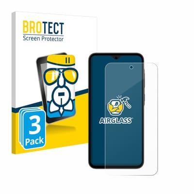 Screenprotector 3 Stuks voor Samsung Galaxy A35 5G Beschermglas transparant