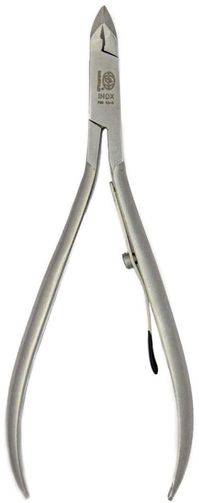 Baruffaldi - Professional - Nagelriemknipper – RVS/Cobalt – 12 cm.- Knip/Snijvlak 5 mm.
