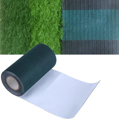 Allecto - Kunstgras Tape - Zelfklevend - Duurzaam en sterk - Groen - Verbinden en bevestigen - Voor tuin en tapijt