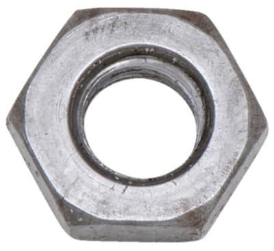 Wurth - DIN 439 staal blank fijne draad - Zeskantmoer, lage vorm met fijne draad DIN 439, staal 4, blank - x 500 st