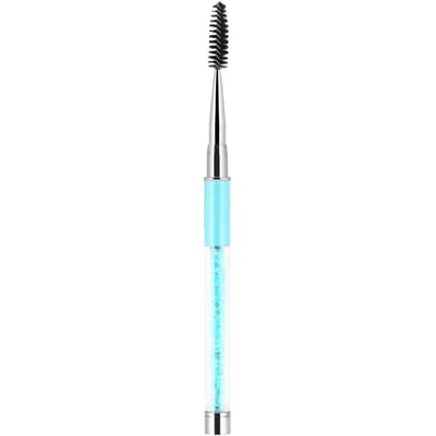 Wimper Wenkbrauw Borstel Mascara Staafjes Applicator Spooler Wimperextensions Wenkbrauw Kam Blauw blauw