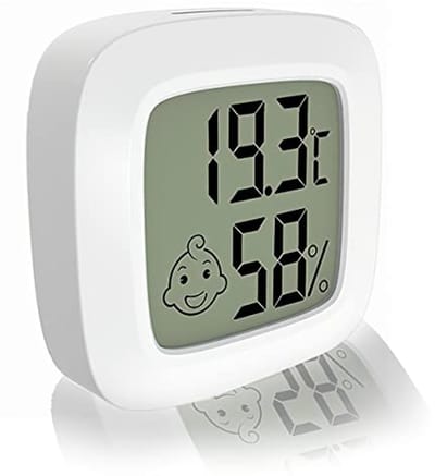 Digitale mini-thermometer met hygrometer voor binnen - Temperatuur en luchtvochtigheid meten