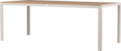 Nest outdoor Aaron tuintafel polywood beige - 205 x 90 cm