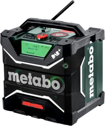 Metabo RC 12-18 BT DAB+ Serie - Bouwradio - Bluetooth - IP54 - 12-18V